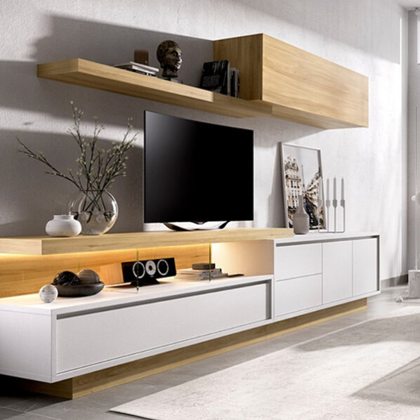 Composición de mueble de salón