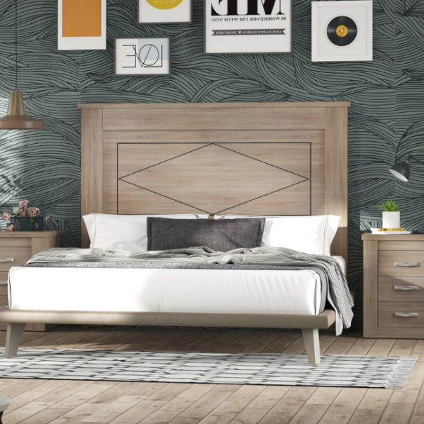 DORMITORIO DE MATRIMONIO EN MADERA